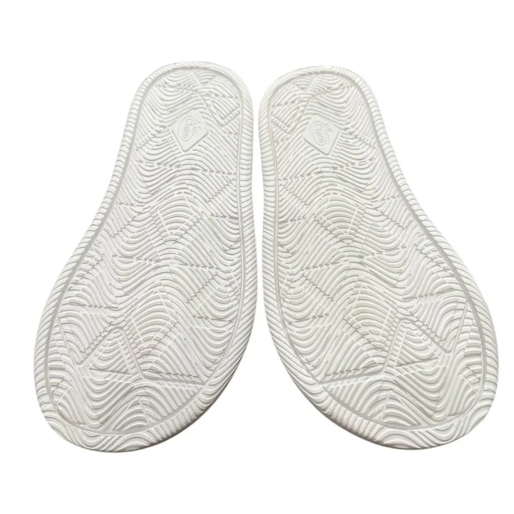 CHACO Women's Chillos Slide White Sandals NEW 5